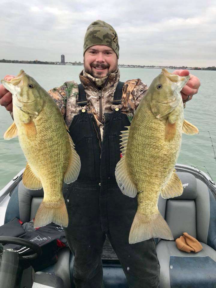 Nathan Rusher shared this photo of a 3-2 and a 5-4 caught with KVD Dream Shot.