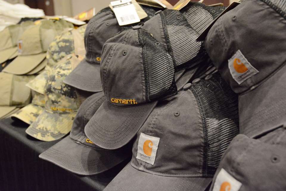 College event title sponsor Carhartt provided hats. 
