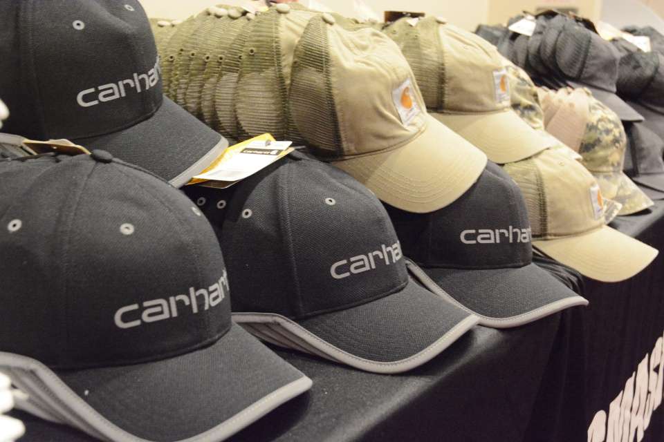 And more hats to keep anglers feeling and looking cool. 
