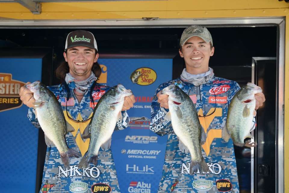 Nolan Minor and Casey Lanier with 12-2 for 17th place. 