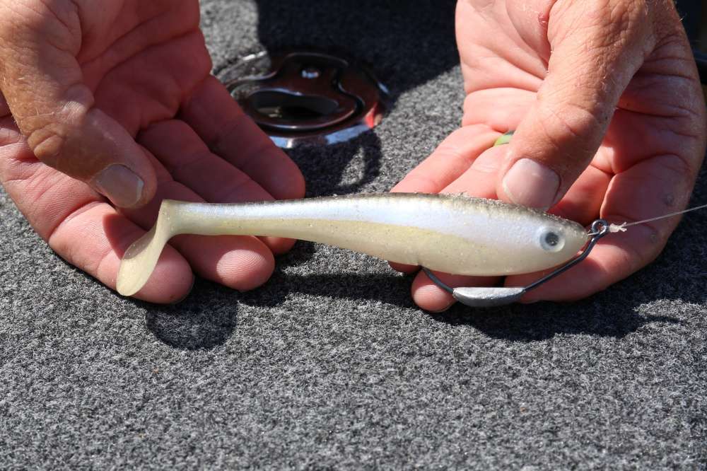 Strader weighed in what he described as âa key fishâ each day on a 5-inch Zoom Swimmer hitch-colored swimbait. Stader's key area was the current seams in the area below Lookout Shoals Dam, which he described as âa typical Tennessee River tailrace bite.â