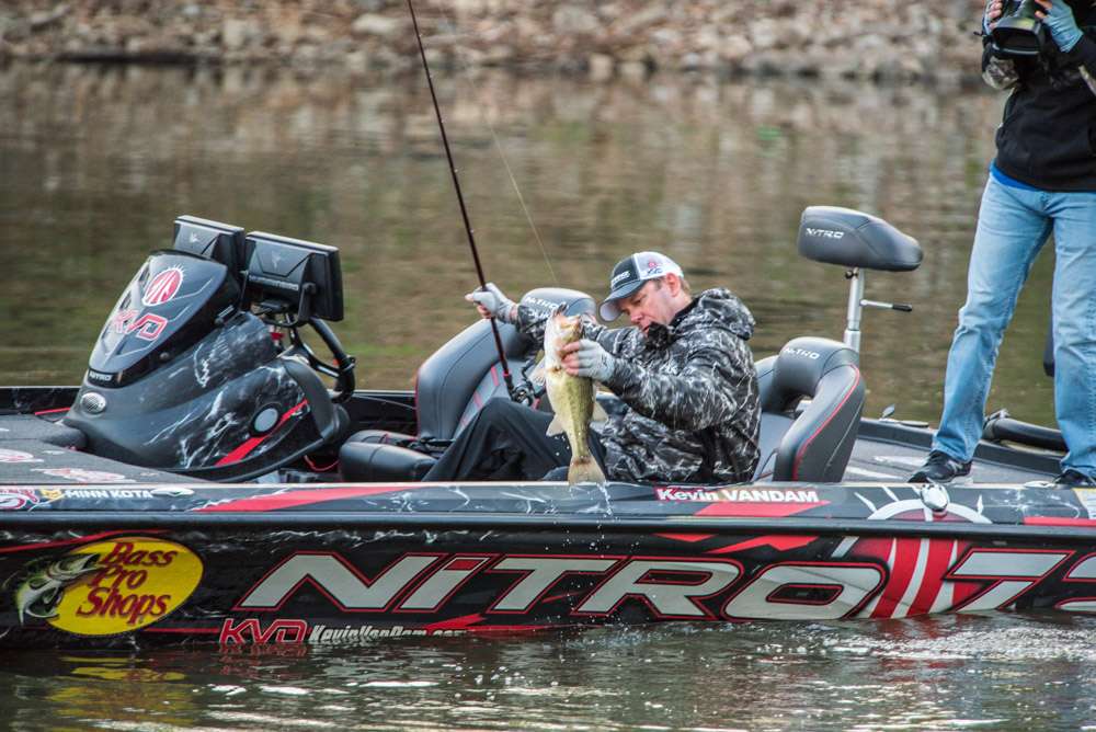 What began as a prespawn bite for staging bass ended as a shoreline slugfest for spawners. No secret baits ruled the week, just a textbook lineup of springtime favorites used by winner Kevin VanDam and the top finishers. 
<p>
<i>All captions by Craig Lamb</i>