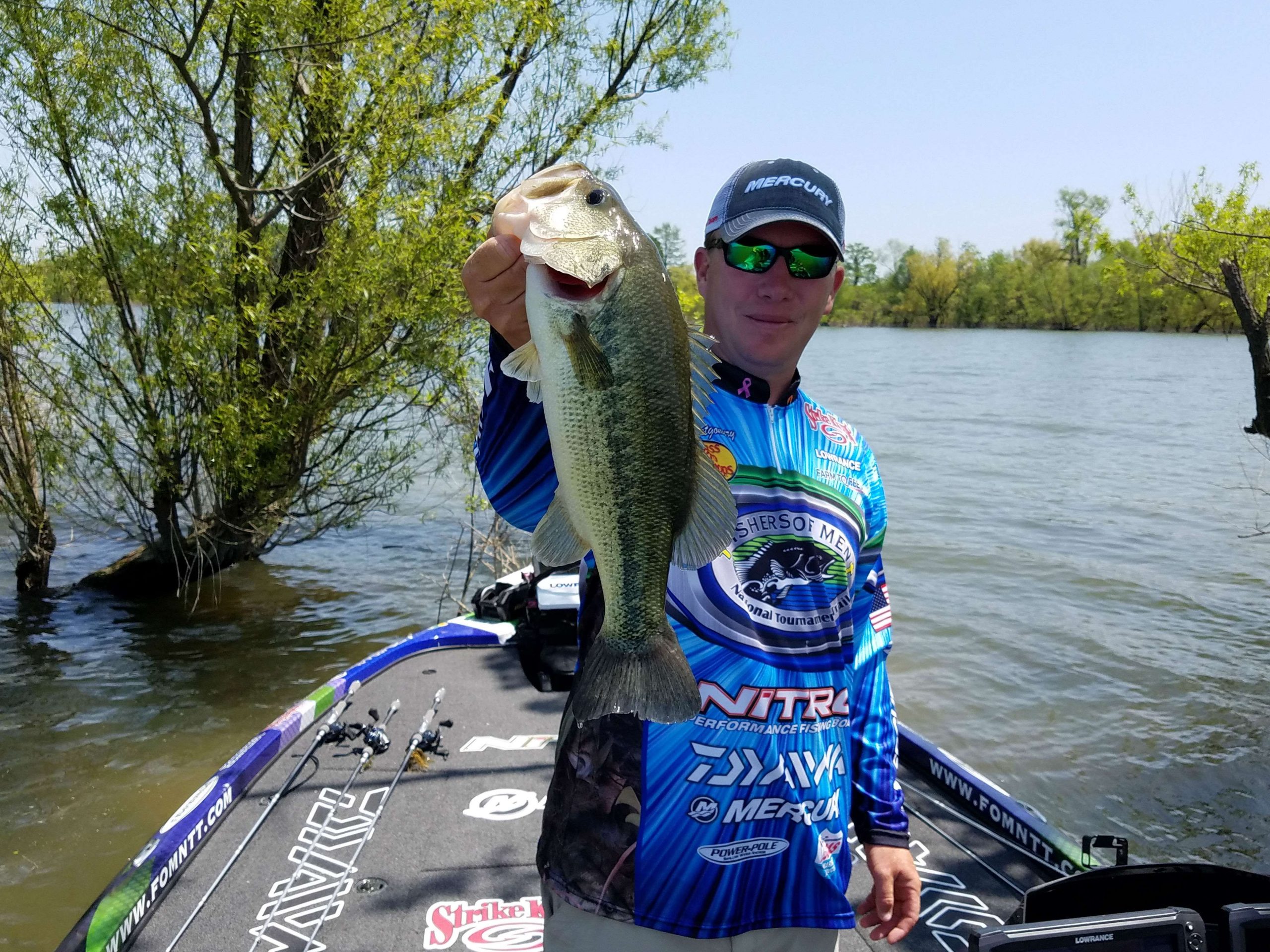 South Carolina native, Andy Montgomery strikes again with a solid 3-pound keeper.