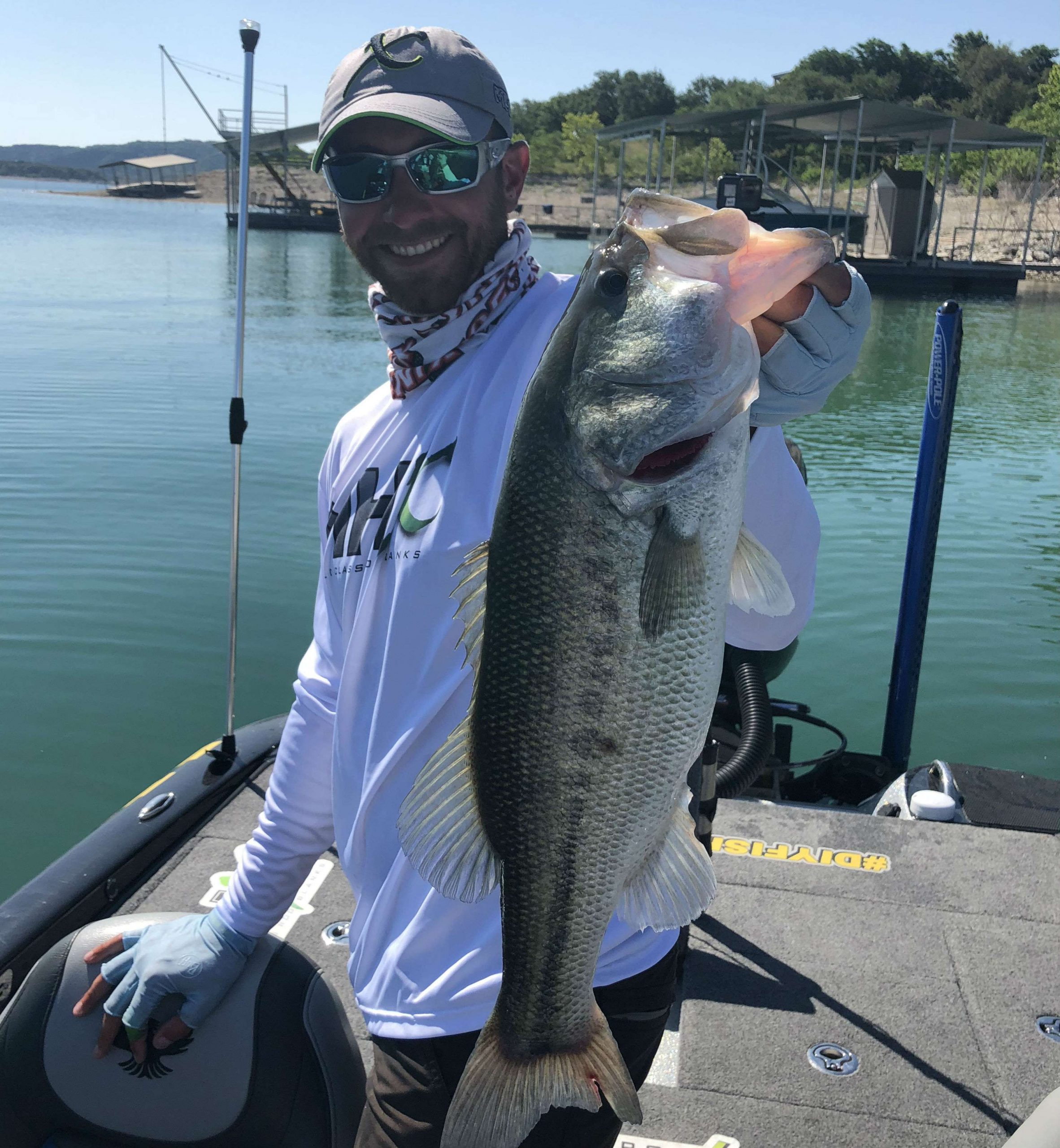 Brandon Lester with a 5-pounder.