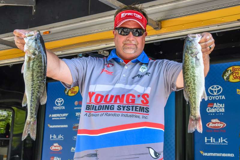 Jerry Morris, co-angler (20th,  5- 5)
