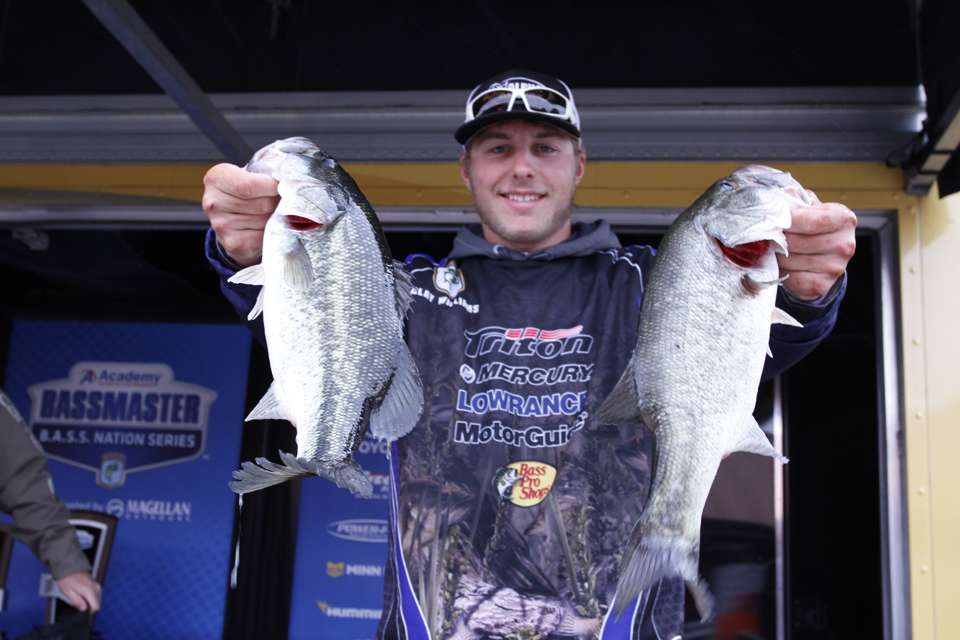 Clay Williams, co-angler (4th, 27-0)