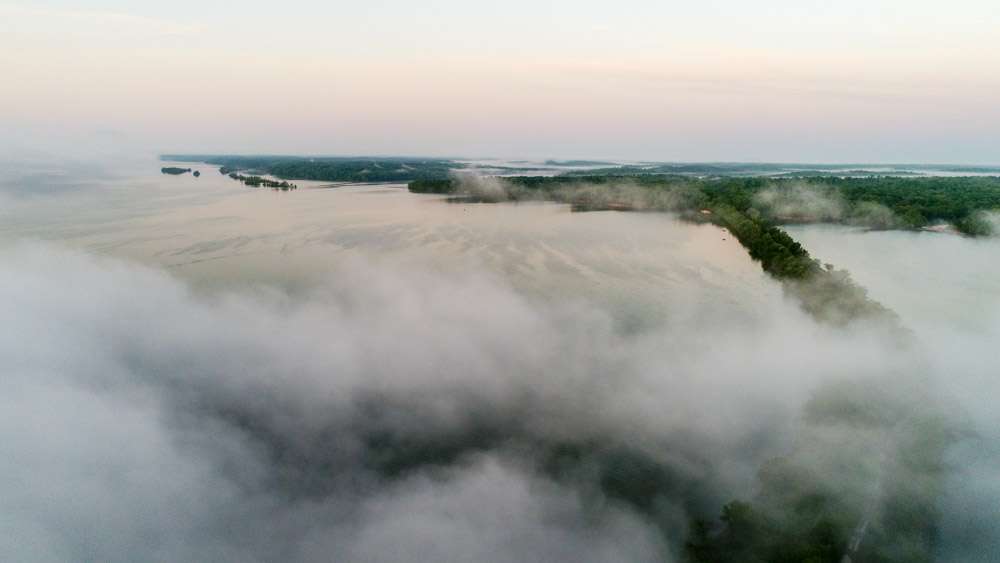 See Day 3 from the air at the Berkley Bassmaster Elite at Kentucky Lake presented by Abu Garcia.