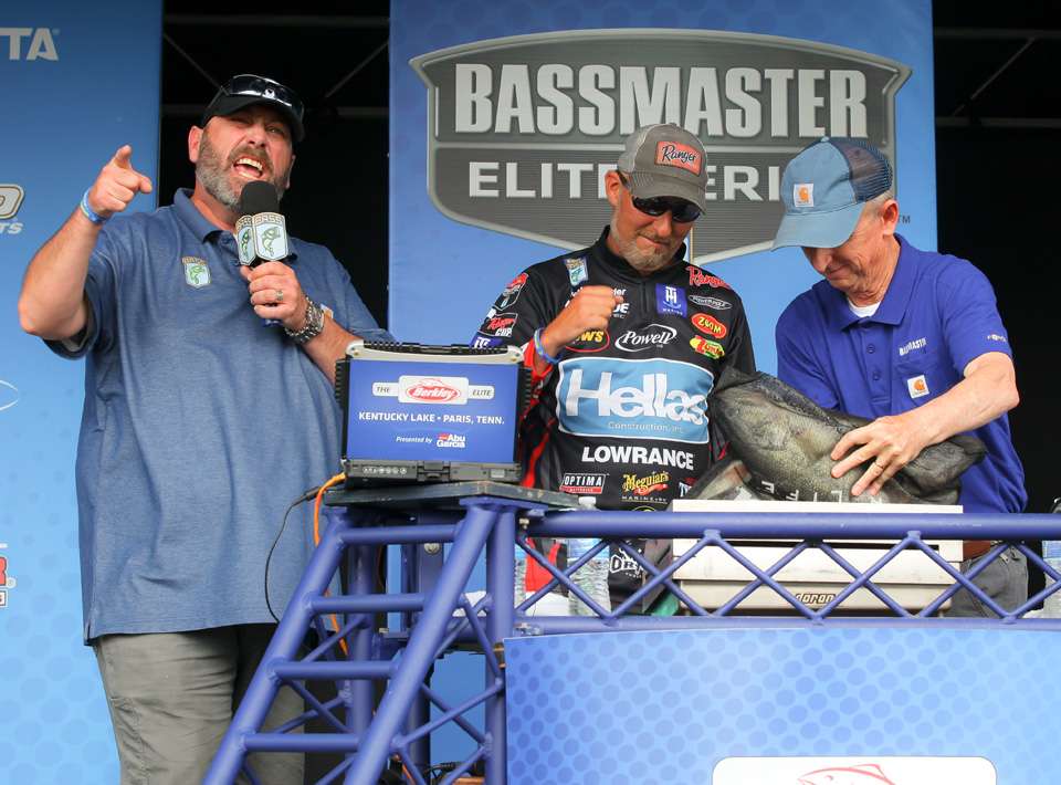 Follow along as the Elites weigh in on Day 3 of the 2018 Berkley Bassmaster Elite at Kentucky Lake presented by Abu Garcia.