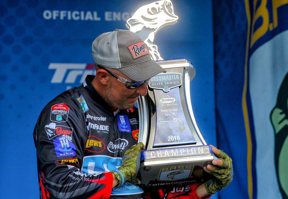 Reaction baits for the shad spawn; flipping and pitching rigs for the bass spawn. Check out the lure lineup used by champ Wesley Strader and other top finishers to qualify for Championship Monday. 
