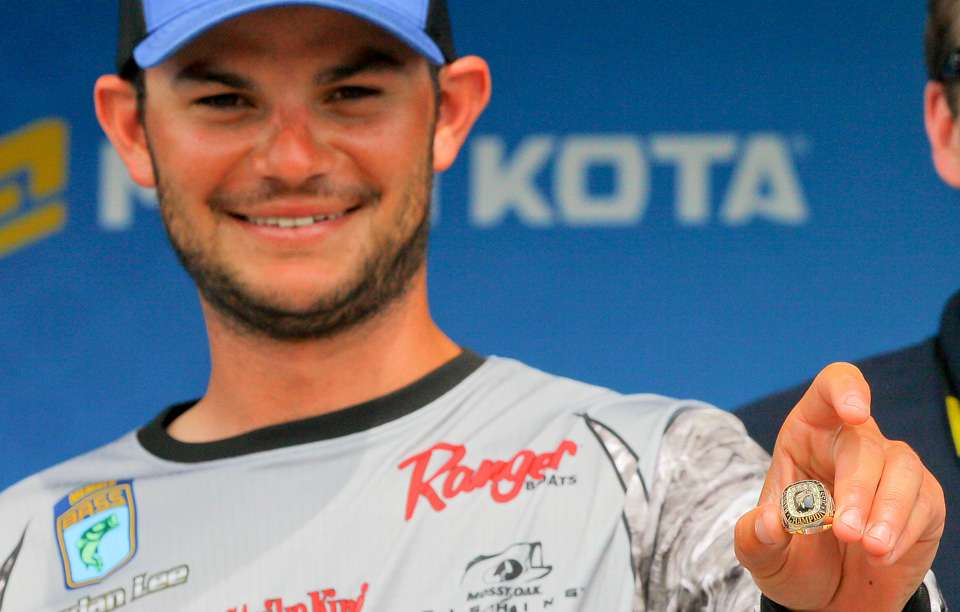 That is some Bassmaster bling!