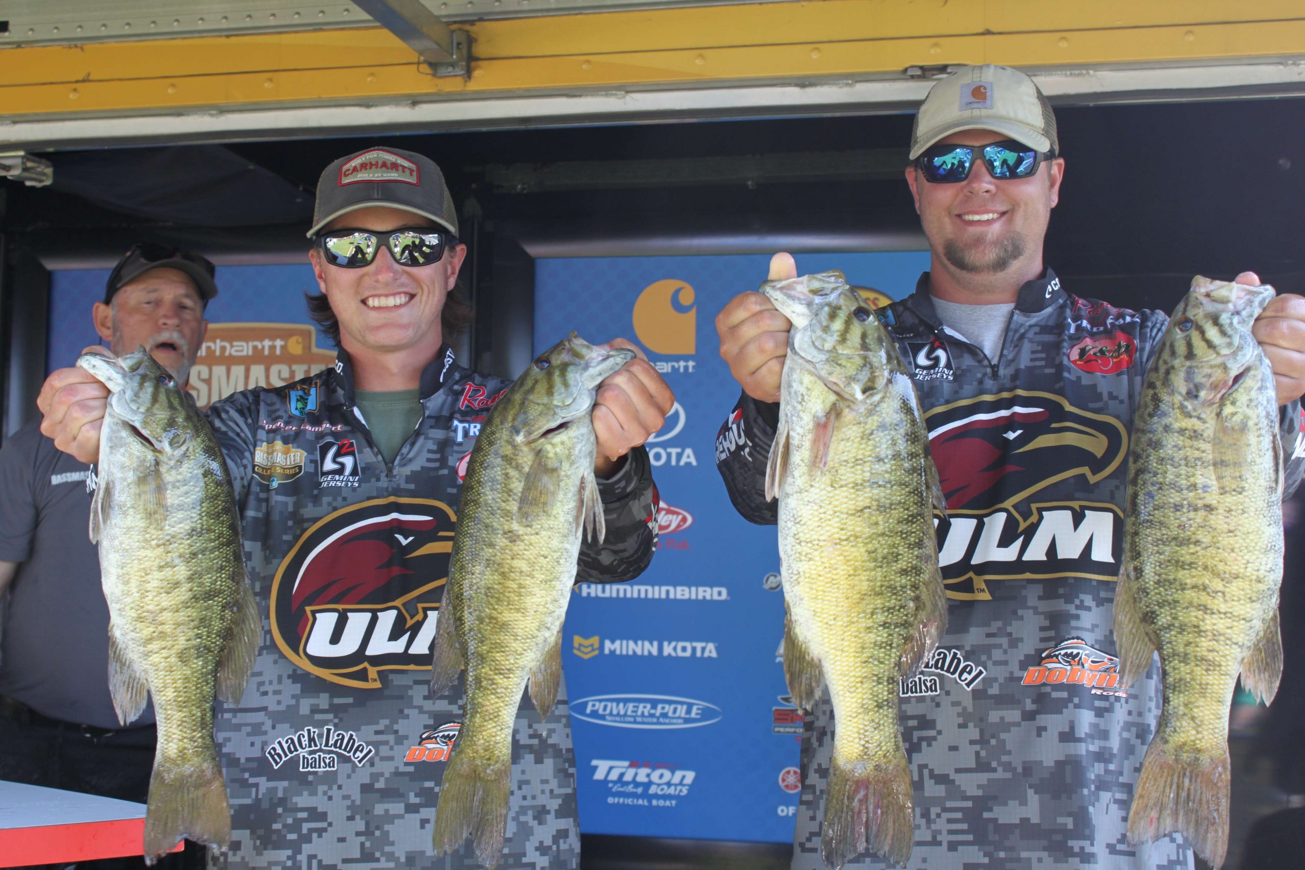 Tyler Craig and Spencer Lambert of the University of Louisiana-Monroe are in fifth place with 14-13. The duo currently leads the Team of the Year standings on the 2018 college tour.
