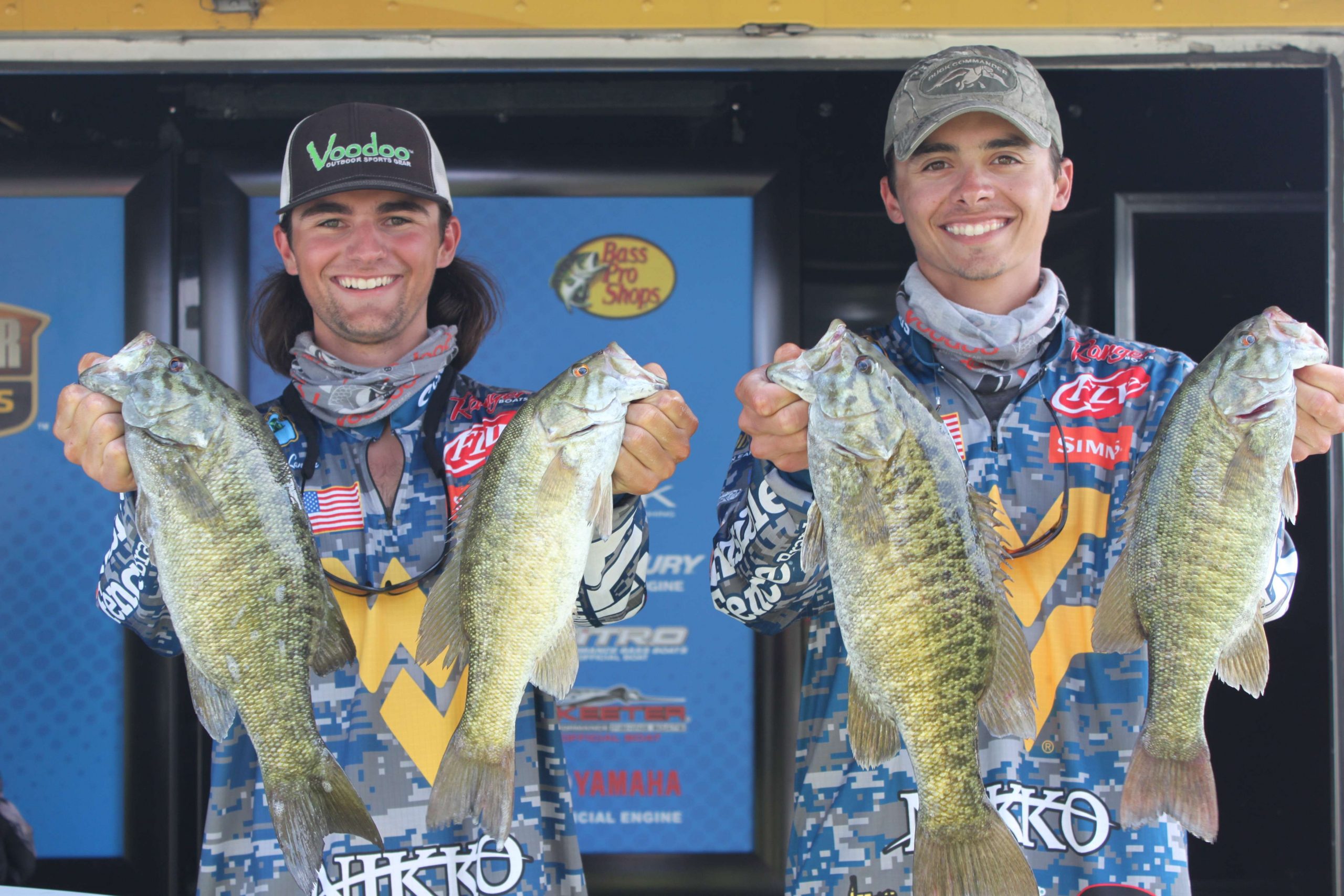 Nolan Minor and Casey Lanier of West Virginia just missed the cut to 32. They finished 35th overall with 23-11.