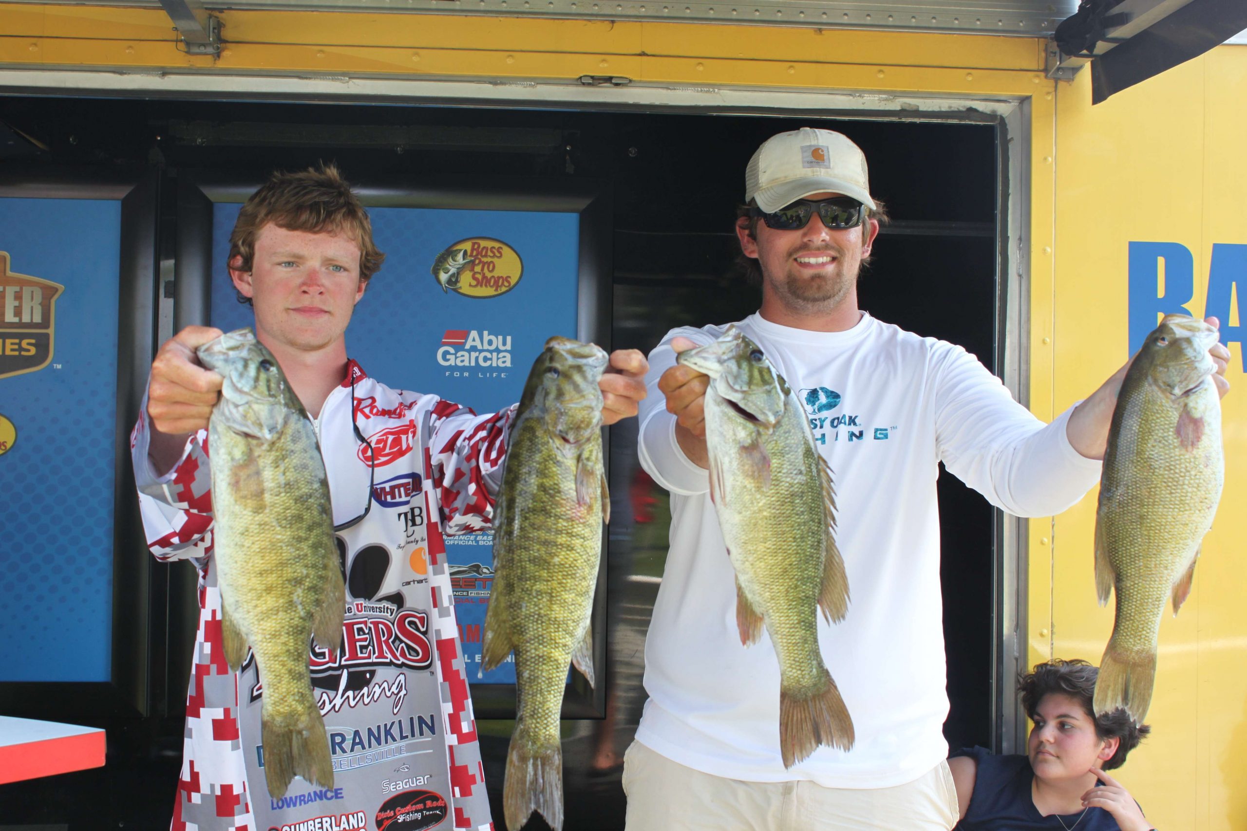 Bradley Dunagan and Nick Ratliff of Campbellsville University are in 27th place 23-15.