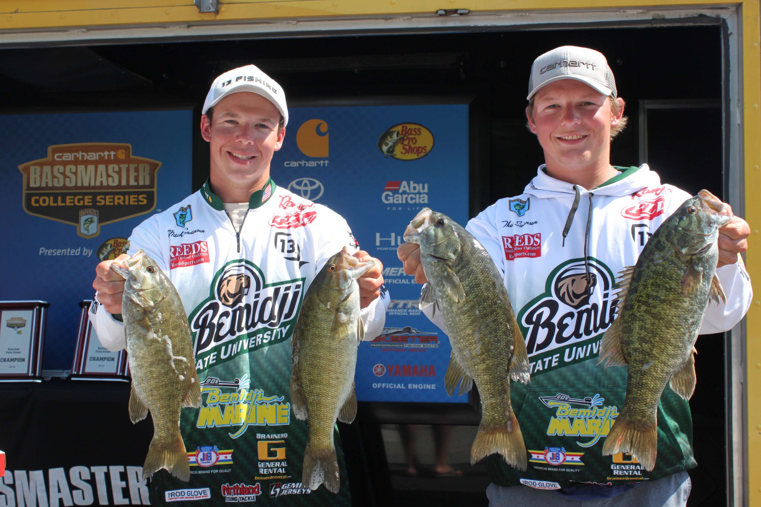 Thor and Mitch Swanson of Bemidji State University placed 24th with 33-10.