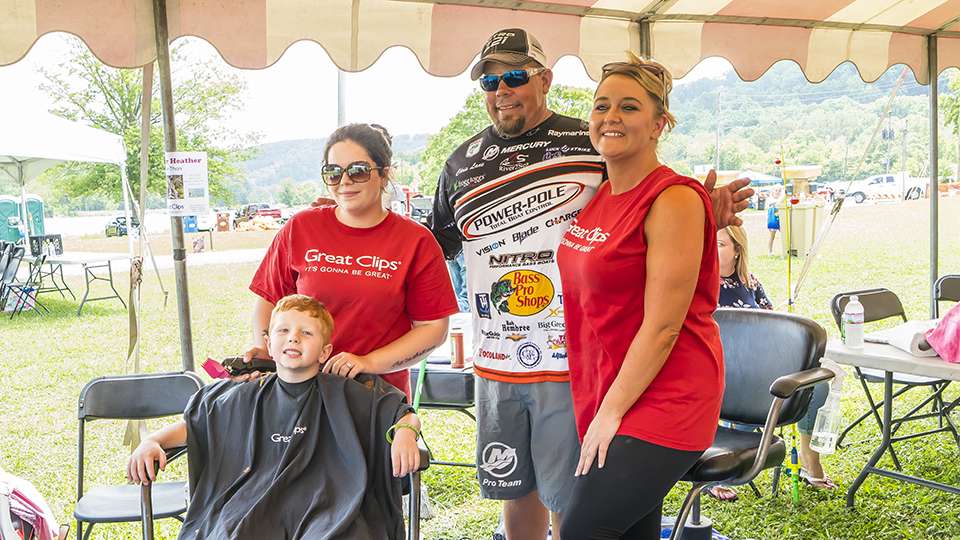 Great Clips was again donating haircuts to raise funds as part of their Hope for Heather campaign.
