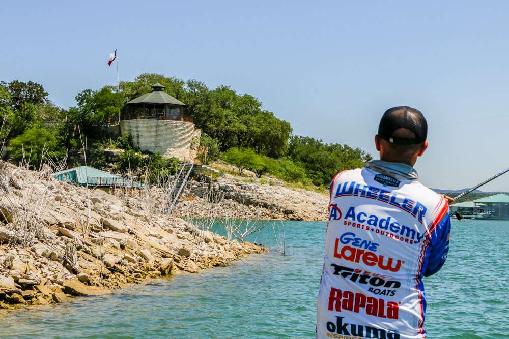 See Jacob Wheeler and more fish Day 2 of the Toyota Bassmaster Texas Fest benefiting Texas parks and Wildlife Department on Lake Travis.