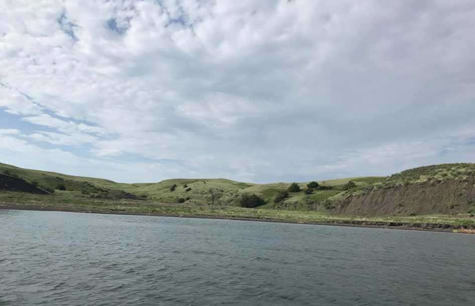 Chad Pipkens did some pre-practicing on Lake Oahe and was kind enough to give us a report. 