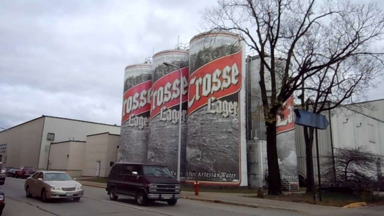 On the opposite spectrum, La Crosse is a famous brewery town and one of the biggest beer items to visit is the worldâs largest six pack. City Brewery took over Heilemanâs facility -- Old Style had adorned the cans -- and plastered them with La Crosse Lager. The large six-pack is said to equal 7.3 million cans of beer. Thereâs a tour of the brewery and right across the street is a photo op with Gambrinus, âKing of Beer,â standing with a golden goblet of suds. 