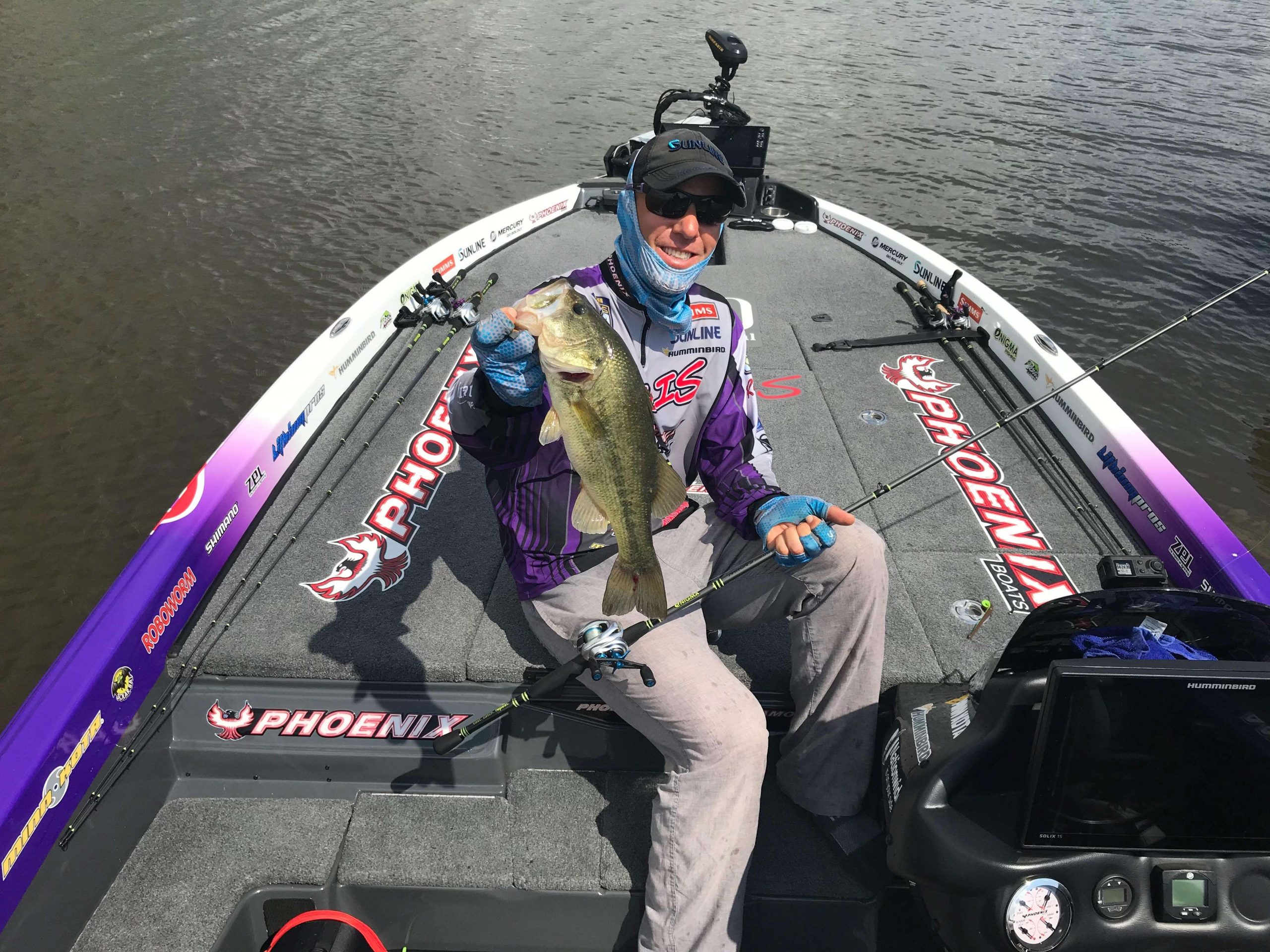 Aaron Martens upgrades to a much better fish.