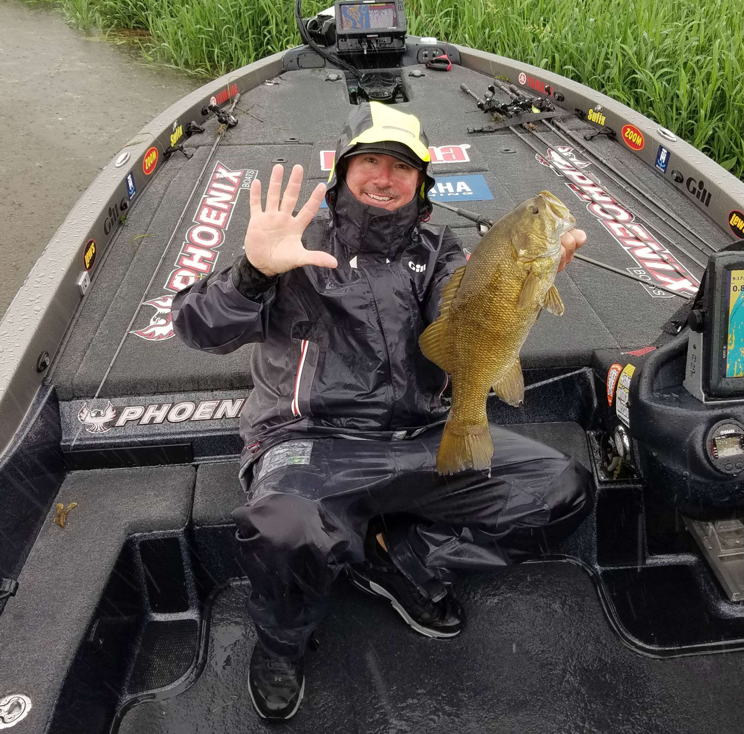 Randall Tharp has been grinding away with his flipping stick and has managed a few small upgrades to his limit.