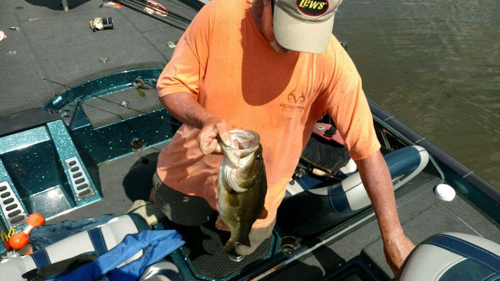 David Fritts with a good fish.
