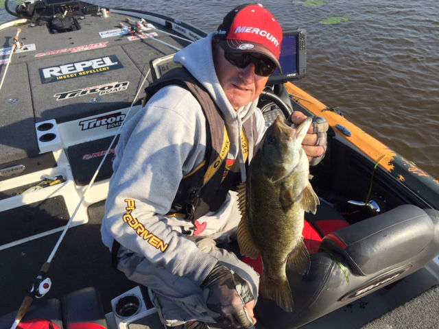 No. 5 is a nice smallmouth for Gary Klein.
