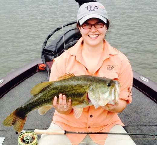 Kim Penick with nice bass on the fly.