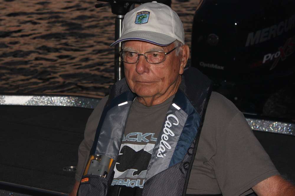 Robert Fleshman of West Virginia was one of the 346 anglers launching Wednesday morning to begin the Academy Sports + Outdoors B.A.S.S. Nation Eastern Regional presented by Magellan Outdoors. Fleshman, who at 86 could be the oldest competitor in B.A.S.S. history, is a non-boater for the Team West Virginia. He's paired in Boat 1 with Florida's Corey Smith. In all, 173 boats took off from the Carroll Ashmore Campbell Marine Complex in Georgetown, SC.