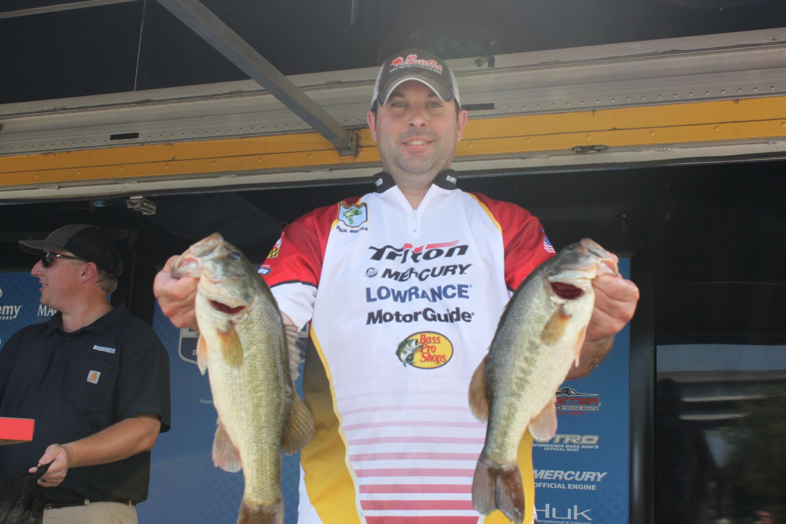 Paul Gietka of Maryland is in a tie for 11th place among boaters with 9-3.
