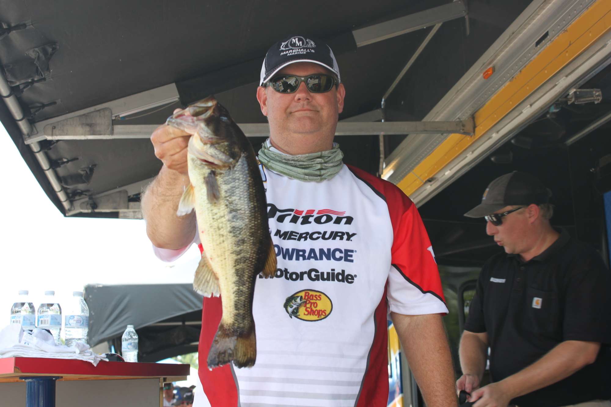 Chris Jones lives in Conway, about 40 miles up the road from Georgetown. Heâs 21st in the boater field heading into Fridayâs action.