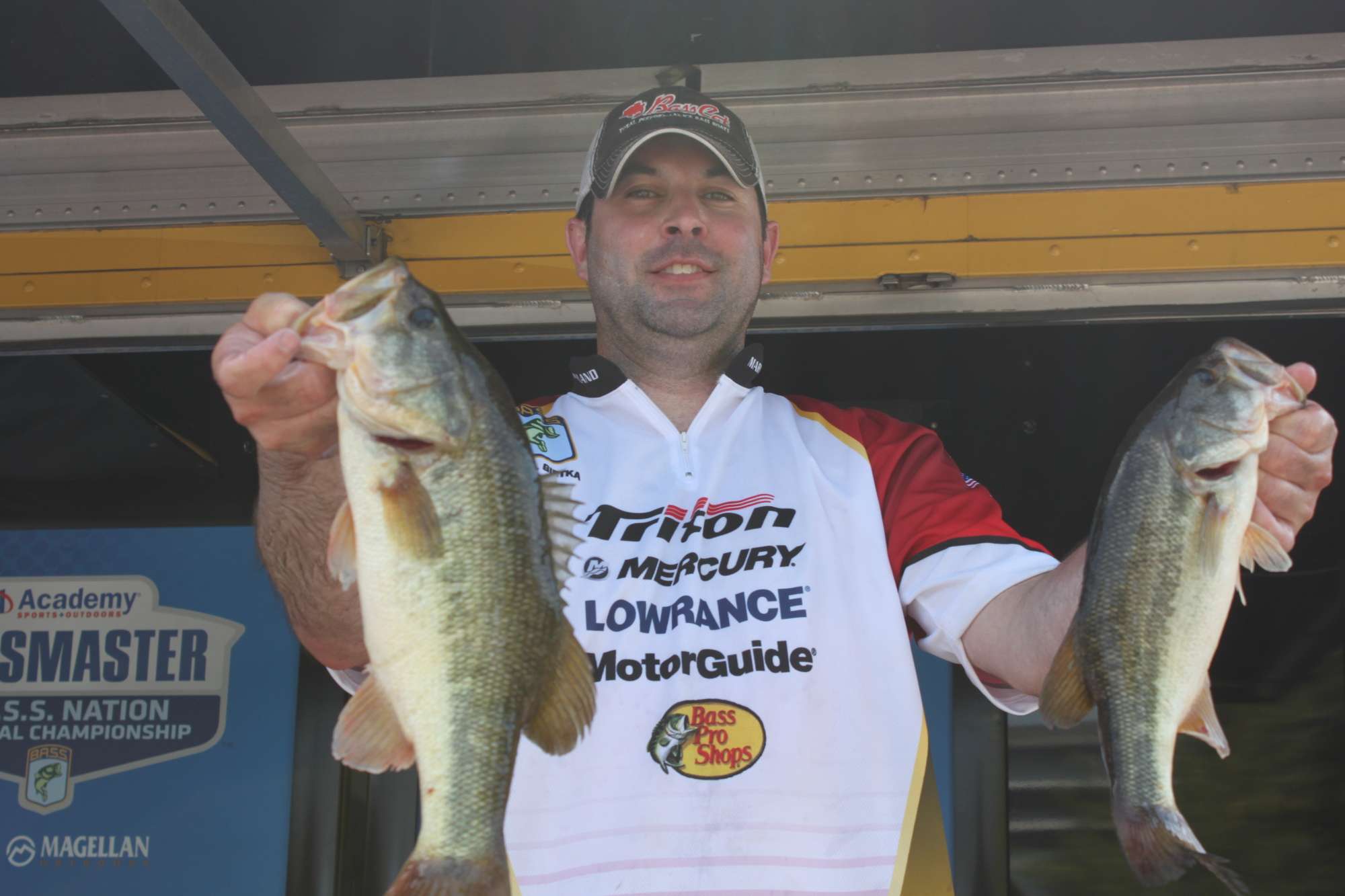 Paul Gietka of Maryland is in sixth place among boaters with 17-12.