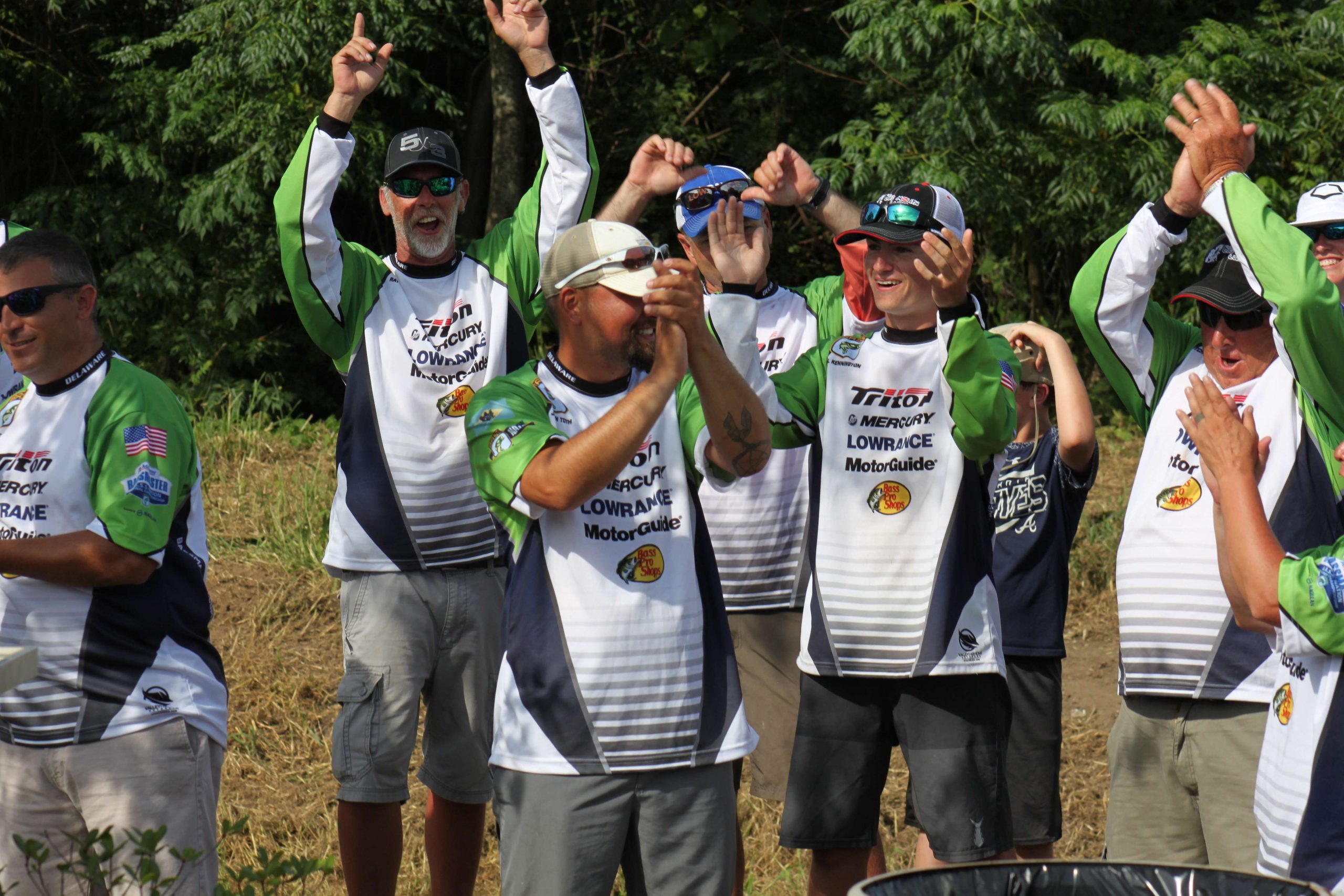 But no anglers were happier than the ones from Team Delaware, who won the team competition on Thursday. Ten boaters and 10 non-boaters teamed to catch 114 bass that weighed 172 pounds, 9 ounces. That was exactly one pound heavier than Team South Carolina and five pounds better than Team Florida.