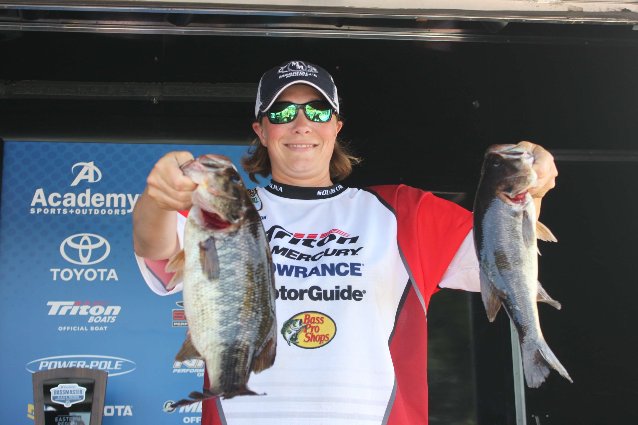 Speaking of non-boaters, how about the showing by hometown angler Stacey Proctor Jefferson? She finished second overall in the division with a three-day total of 15-13.