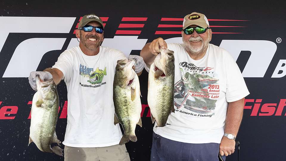 The event was emotional for the winners â Joe and Allen Leonard.  They have fished the TOT for five years and their win was a welcome site for many.  Joe said âDadâs had some health issues lately and we were making a 30-mile run.  We were blessed with good weather which allowed us to run to those fish.