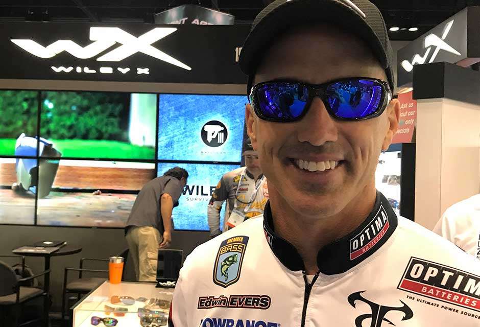 Edwin Evers swears by his Wiley X sunglasses, the only ones in the fishing market that are ANSI rated by the government for maximum protection. âNot only will they protect my eyes, but theyâre polarized and I can see fish. Iâve won many tournament sight fishing using these glasses,â he said.