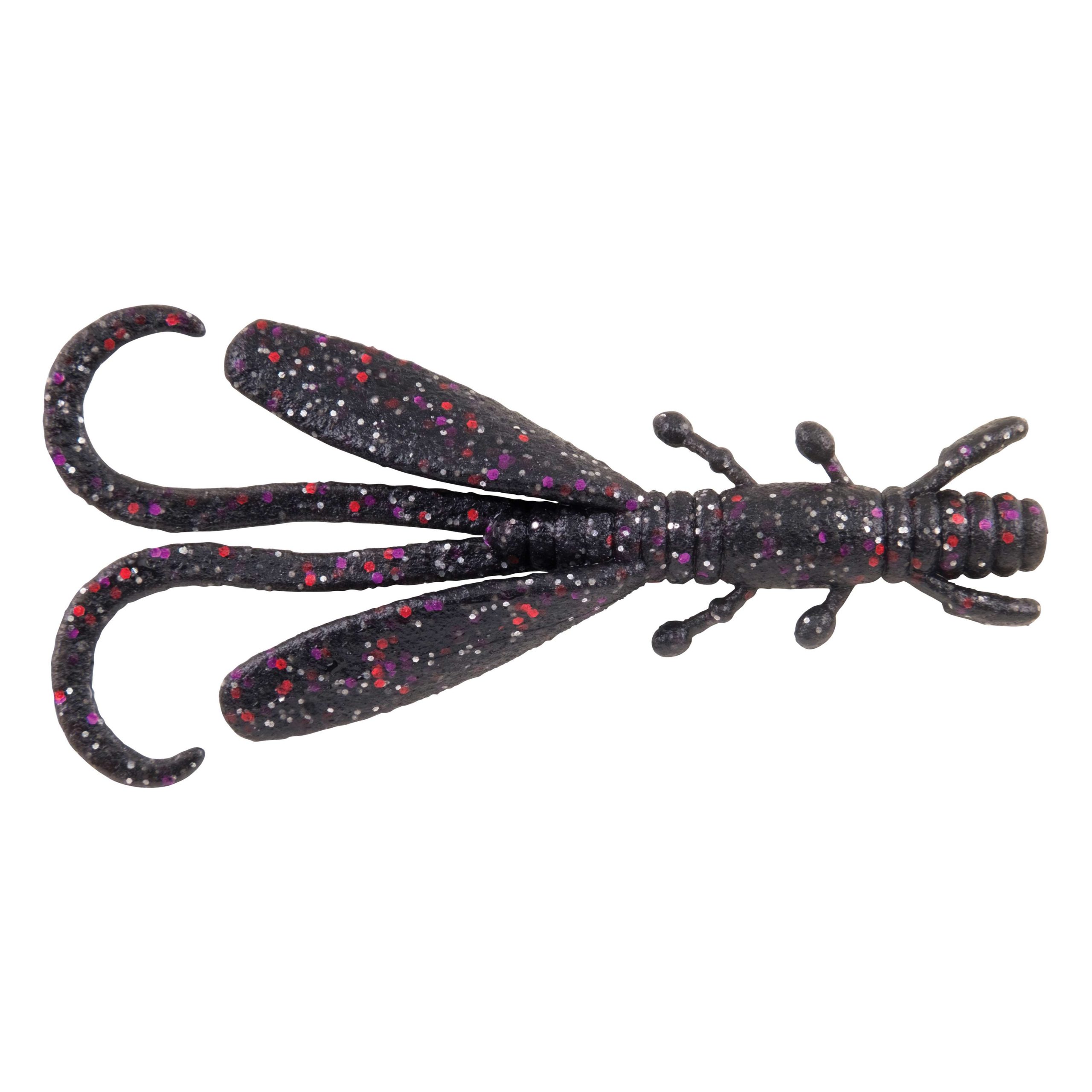 Powerbait MaxScent Critter Hawg<br>
Berkley<br>
$6.99<br>
Influenced by Berkley's pro team in Japan. Unique tail and compelling leg actions are sure to draw fish to strike.			