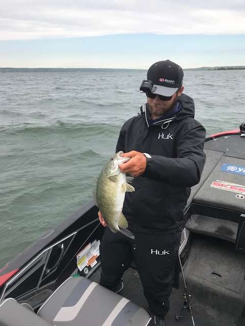 Robbie Latuso weather isn't stopping some of the good fish bites!