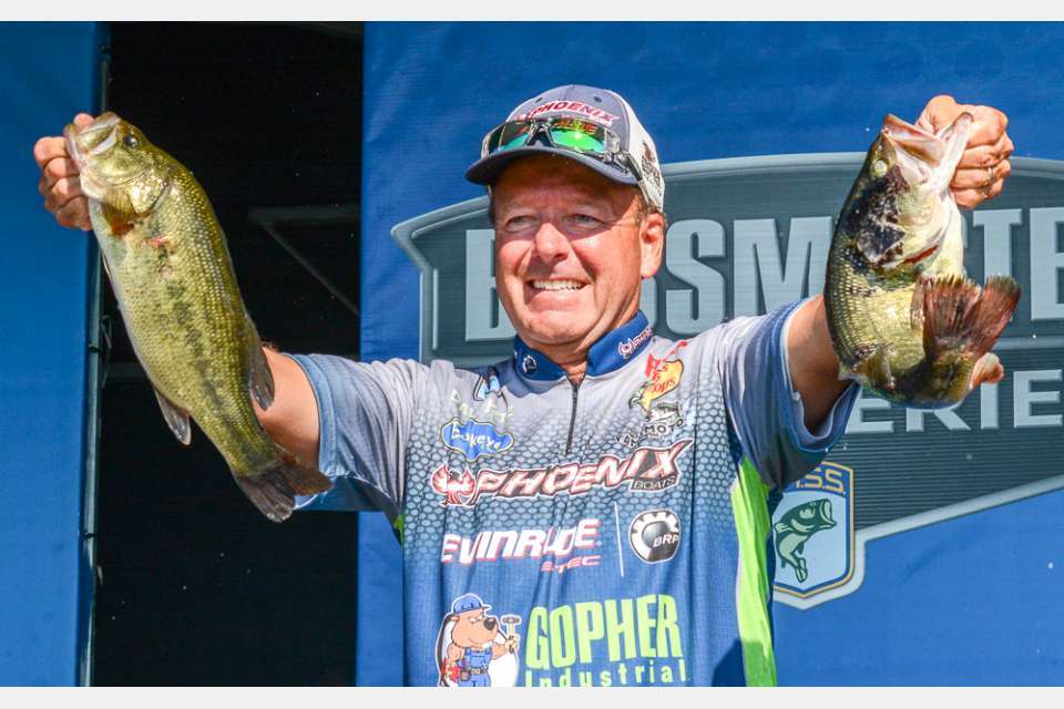 Davy Hite was among the five anglers who weighed in limits each of the four days - Martens, second-place Bill Lowen, fourth-place Gerald Swindle and seventh-place Russ Lane. Hite kept it simple in taking fifth, which put him back in the hunt for a Classic berth, catching all 20 of his fish on a Yamamoto Senko.