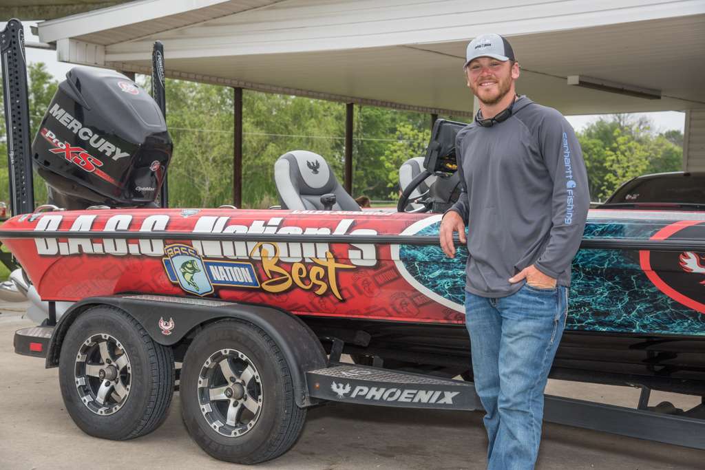 Sumrall represents the B.A.S.S. Nation during his first year of the Bassmaster Elite Series, having earned a slot in by winning the B.A.S.S. Nation Championship last year. 