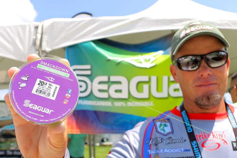 Keith Combs gives us a look at Seaguarâs new Smackdown HI-VIZ braid.