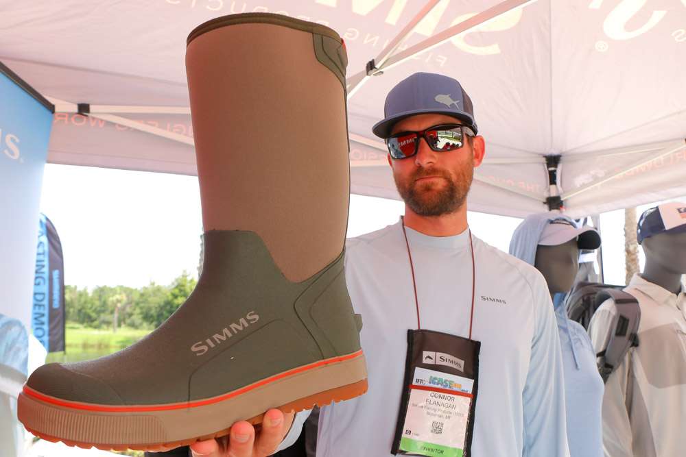 Including these stylish boots Connor Flanagan graciously showed us. 