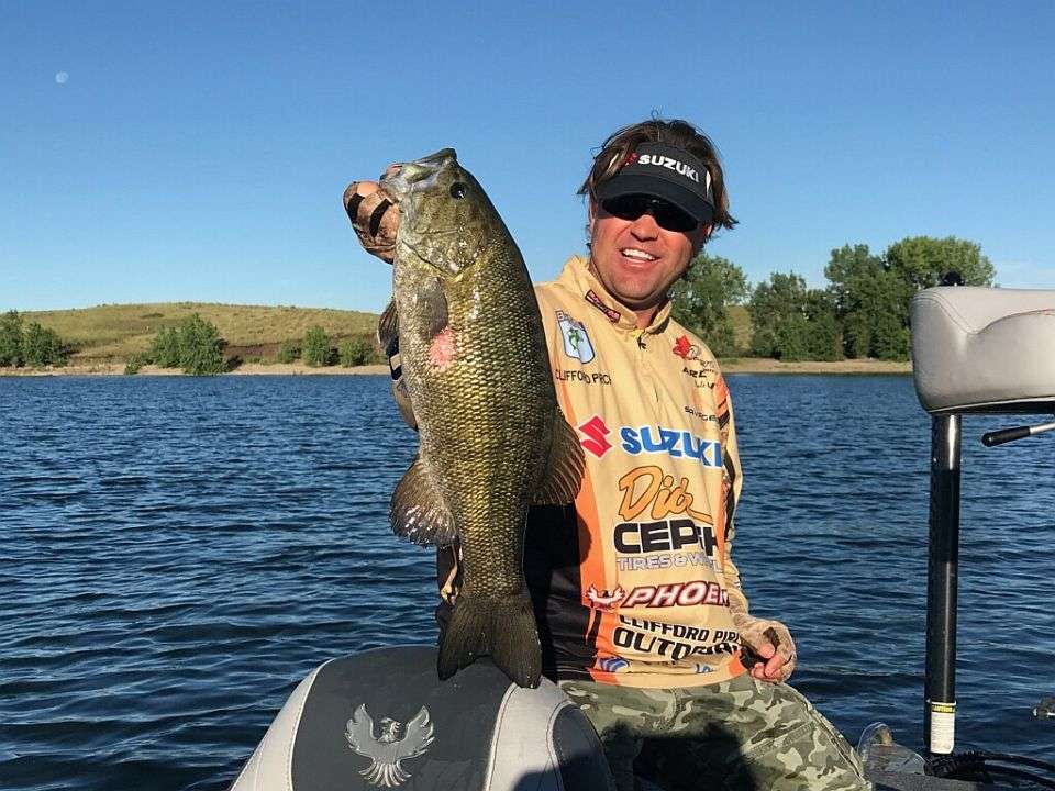 The Golden ram adds a big bass to the box as he is working on moving up the leaderboard 