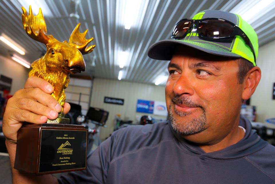 And of course he has to point out the Golden Moose Award one more time.
