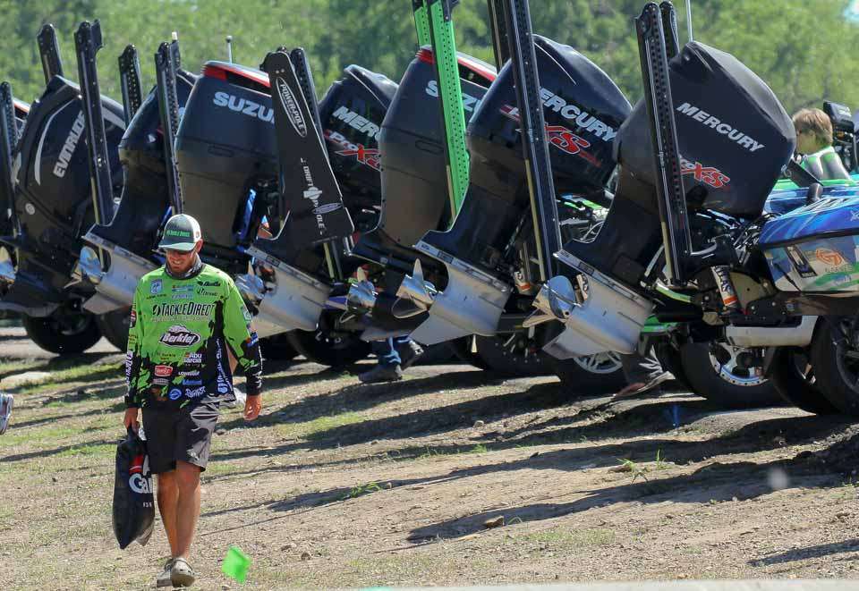 Check out the action behind the scenes action on Day 3 of the Berkley Bassmaster Elite at Lake Oahe presented by Abu Garcia.