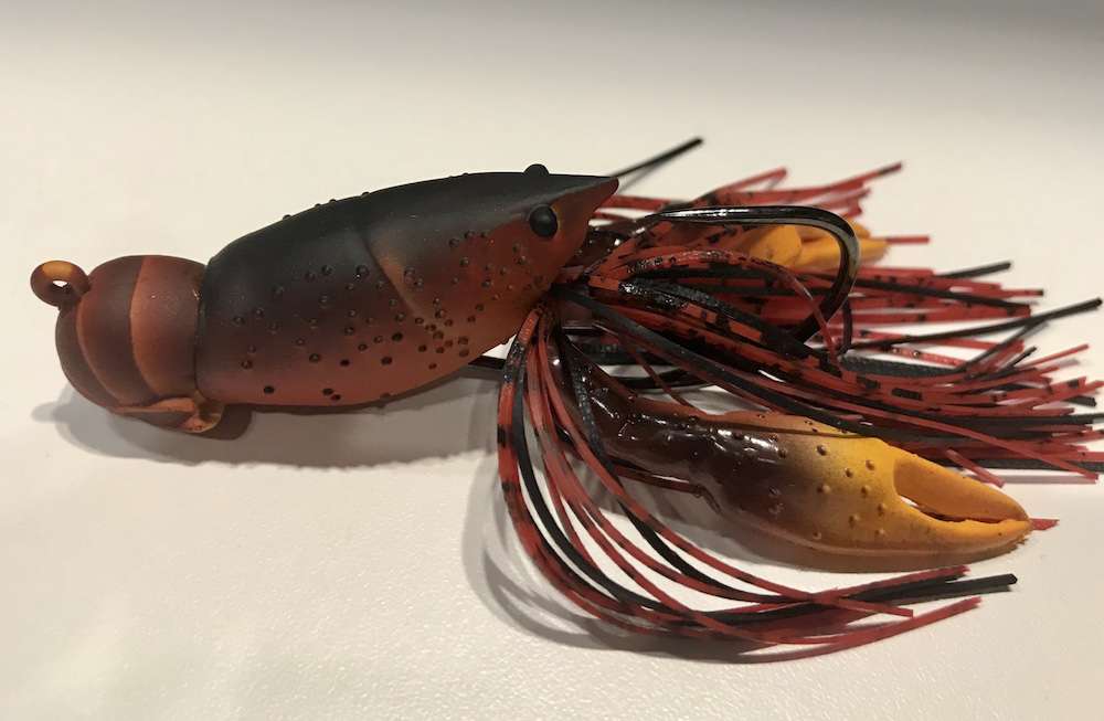 Crawfish imitations are evolving every day, and the Live Target Hollow-Body Crawfish is another prime example of just how lifelike they've become.