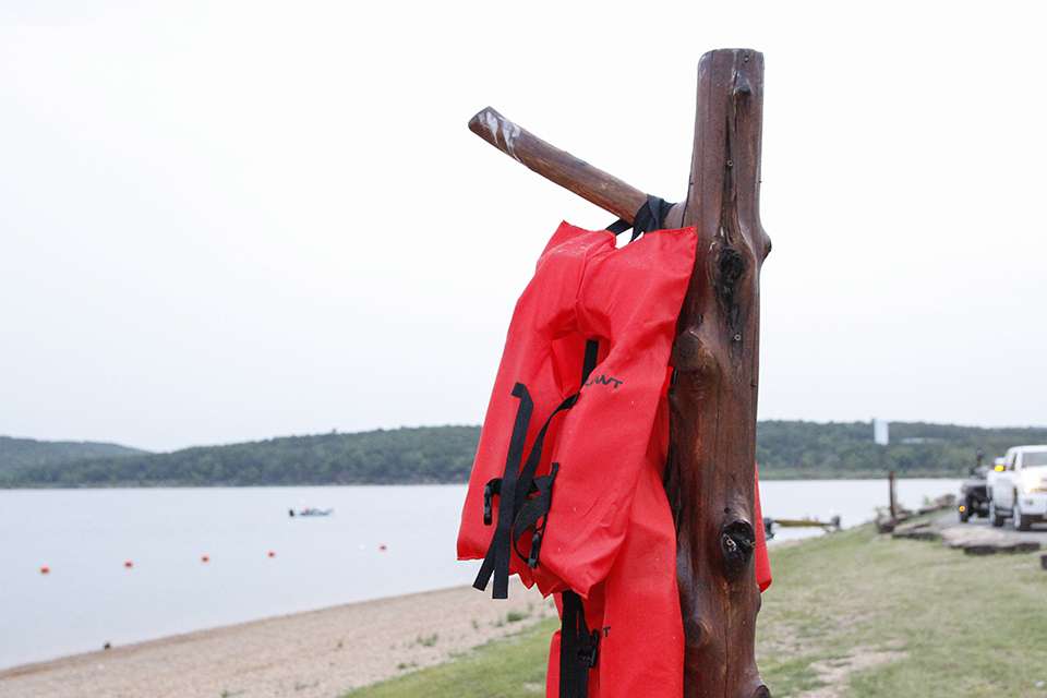 The Cherokee State Park boat launch had a life jacket honor system for those who don't have or need a life jacket for a day on the water.