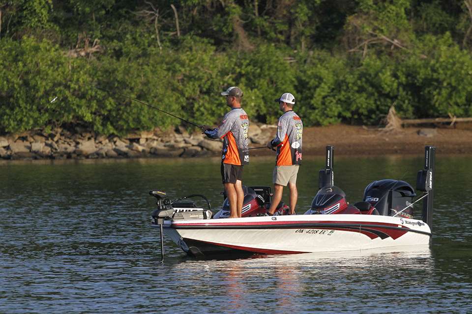 Thursday marked Day 1 of the 2018 Carhartt Bassmaster College Series National Championship presented by Bass Pro Shops at Tenkiller Lake in Oklahoma.