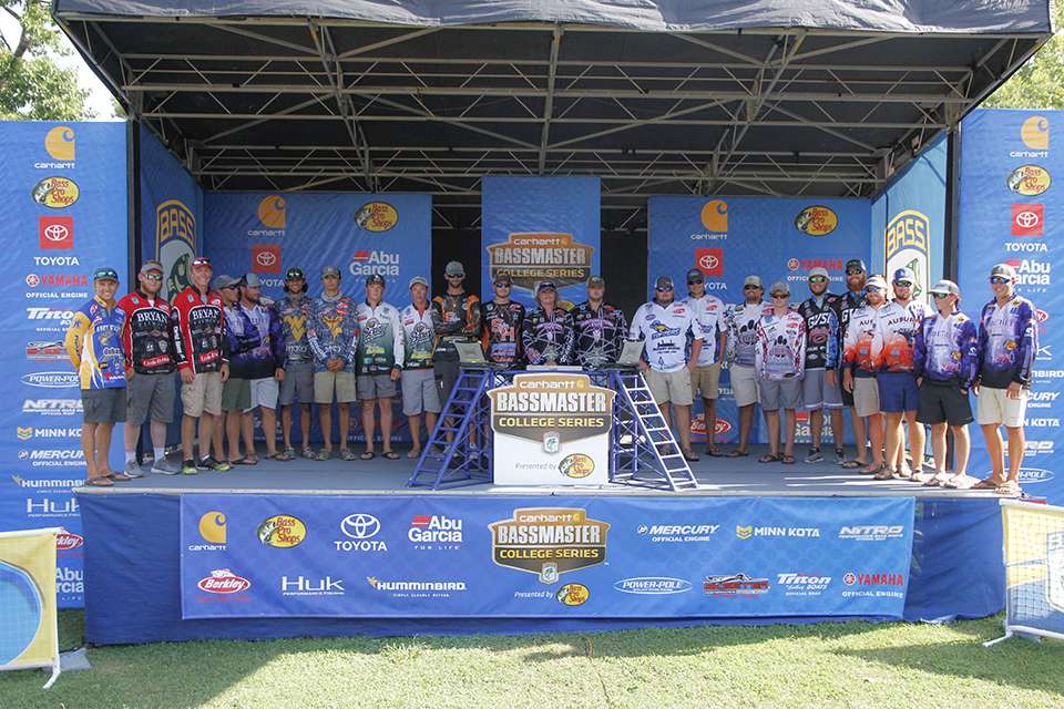 Congratulations to the Top 12 that is fishing on Championship Saturday. We will crown a champion Saturday and the Top 4 after tomorrow will advance to the College Classic Bracket.