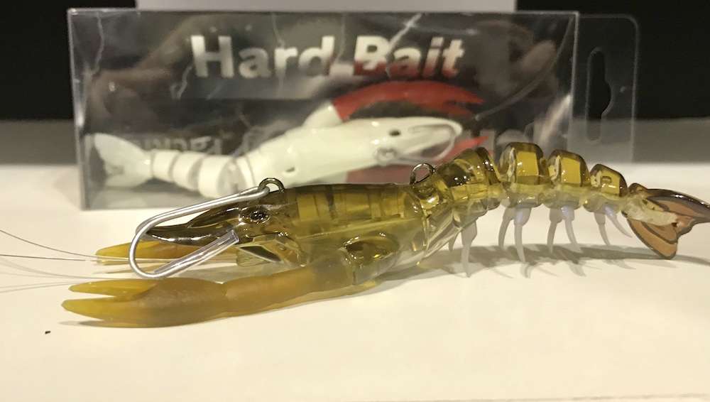 Once again, can crawfish baits get any more realistic? This is the Hard Crawfish Lure from Ningbo Chiye Fishing Tackle.