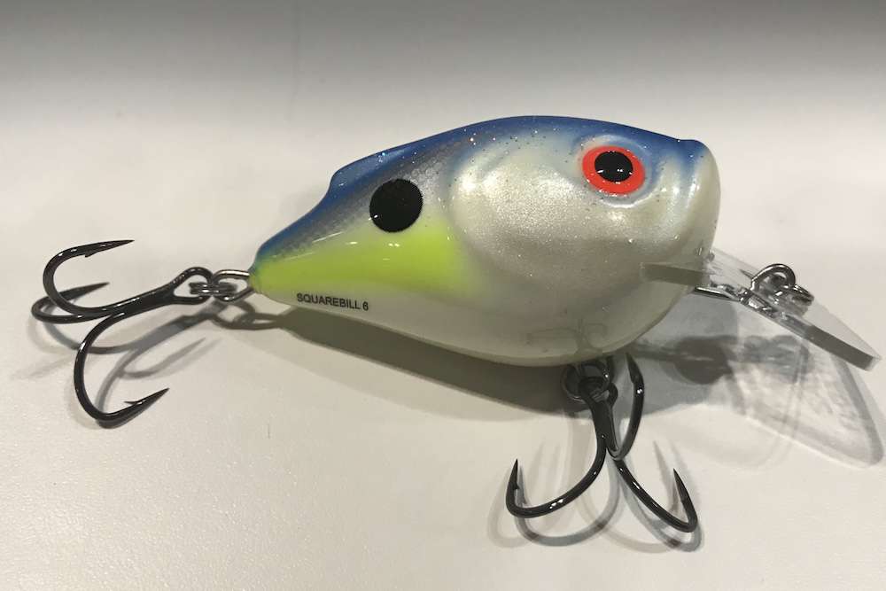 One look at the Salmo Squarebill tells you it's not the average squarebill crankbait. It comes in both 2- and 2.5-inch models, and the company says it's made of a proprietary foam material that will make it one of the more durable squarebills on the market.